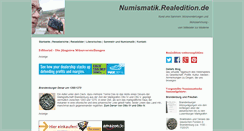 Desktop Screenshot of numismatik.realedition.de